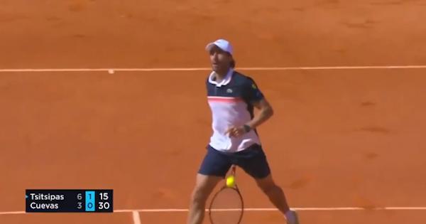 Tennis, il No Look epico di Cuevas