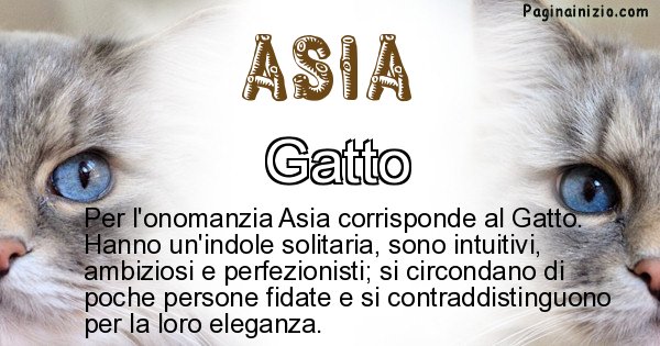 Immagini Con Il Nome Asia