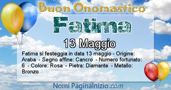 Immagini Con Il Nome Fatima