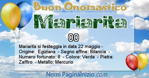 Immagini Con Il Nome Mariarita