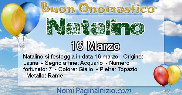 Buon Compleanno Natalino